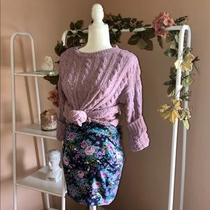 American Eagle | Sweater + Skirt